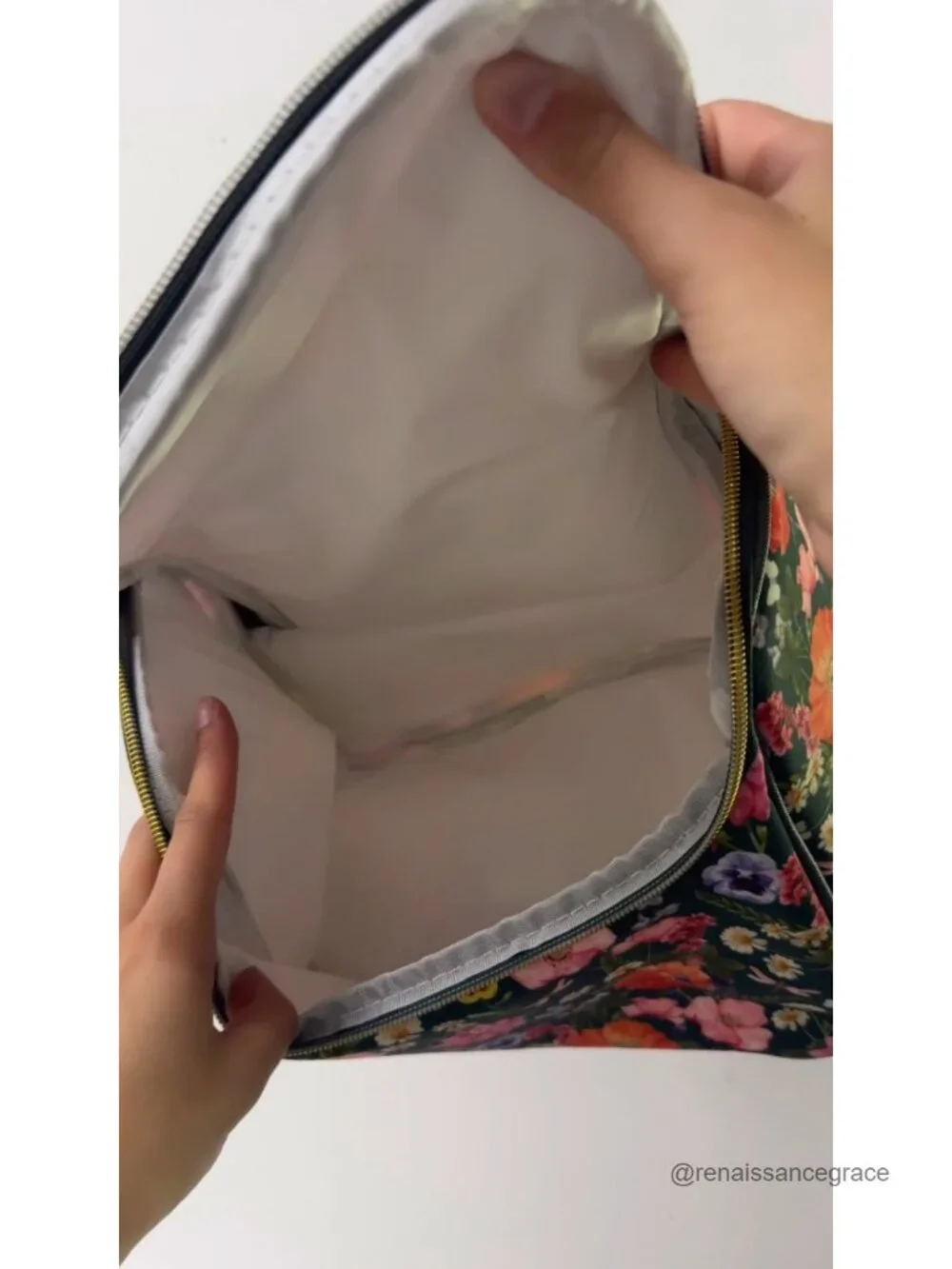 Insulated Lunch Tote Bag with Full Zip Closure, Polyester, Spacious